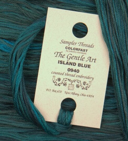 The Gentle Art, Sampler Threads - Island Blue, 0940