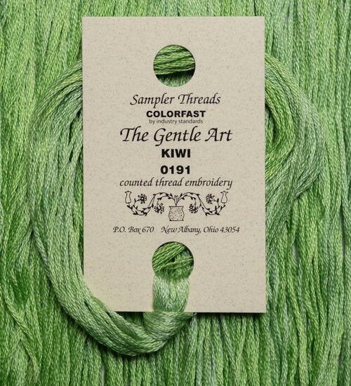 The Gentle Art, Sampler Threads - Kiwi, 0191