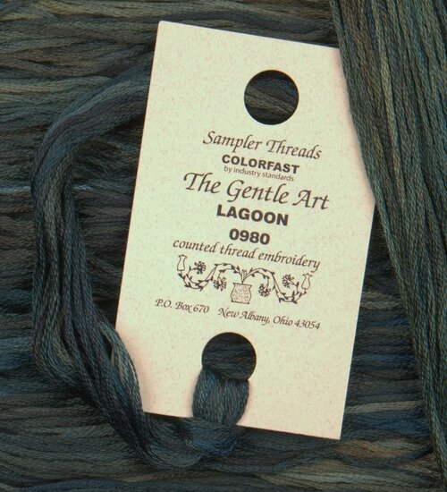 The Gentle Art, Sampler Threads - Lagoon, 0980