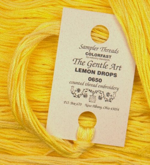 The Gentle Art, Sampler Threads - Lemon Drops, 0650