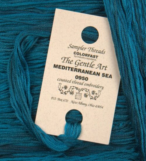 The Gentle Art, Sampler Threads - Mediterranean Sea, 0950