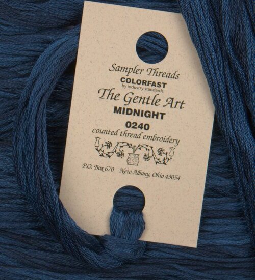 The Gentle Art, Sampler Threads - Midnight, 0240