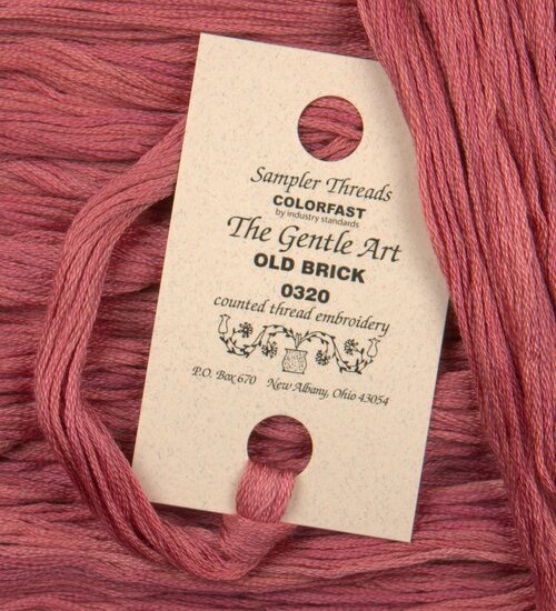 The Gentle Art, Sampler Threads - Old Brick, 0320