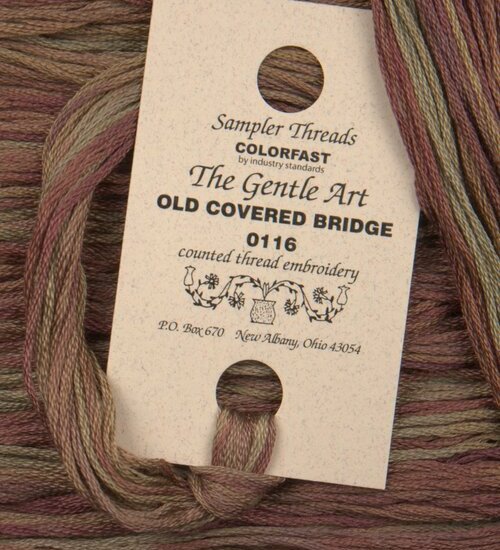The Gentle Art, Sampler Threads - Old Covered Bridge, 0116