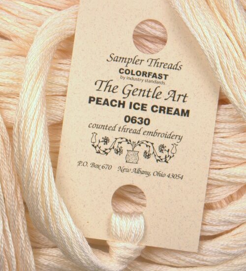 The Gentle Art, Sampler Threads - Peach Ice Cream, 0630