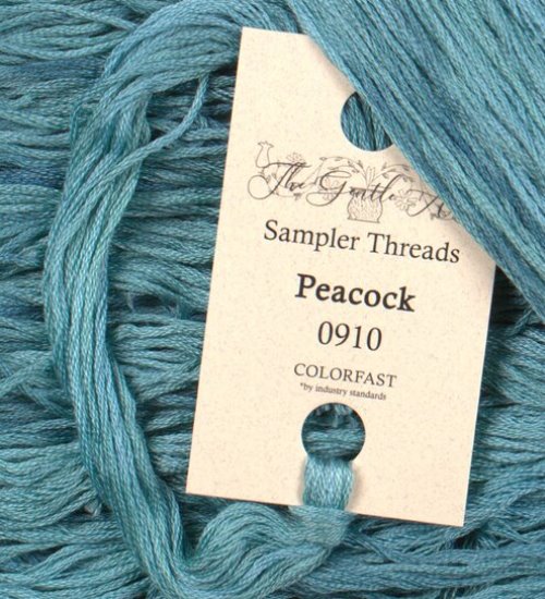 The Gentle Art, Sampler Threads - Peacock, 0910