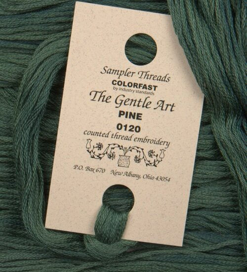 The Gentle Art, Sampler Threads - Pine, 0120