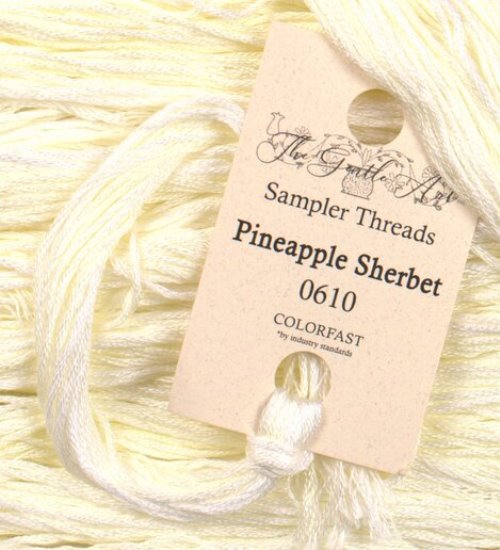 The Gentle Art, Sampler Threads - Pineapple Sherbet, 0610
