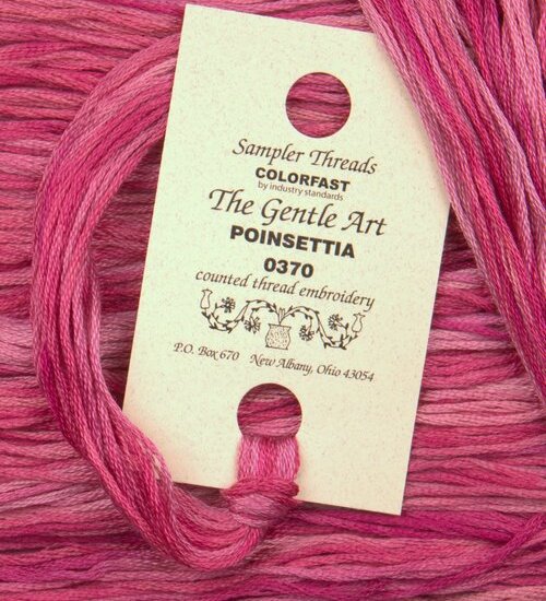 The Gentle Art, Sampler Threads - Poinsettia, 0370