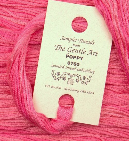 The Gentle Art, Sampler Threads - Poppy, 0760