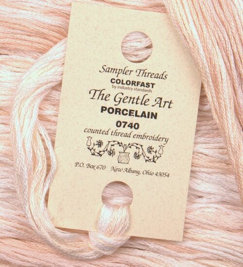 The Gentle Art, Sampler Threads - Porcelain, 0740