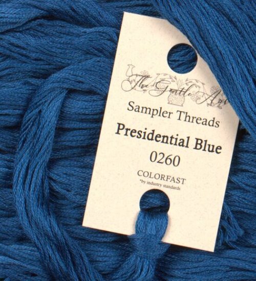 The Gentle Art, Sampler Threads - Presidential Blue, 0260