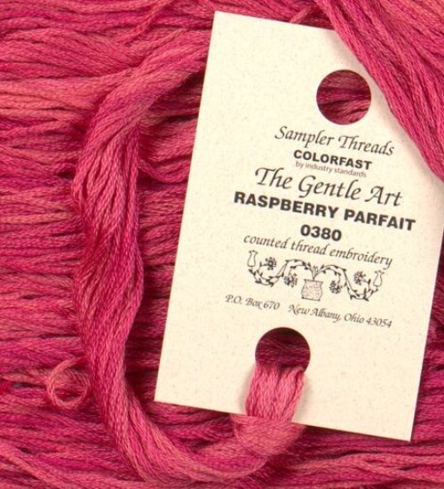 The Gentle Art, Sampler Threads - Raspberry Parfait, 0380