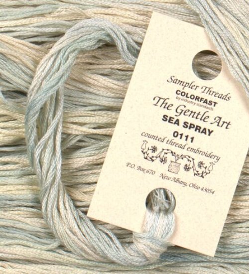 The Gentle Art, Sampler Threads - Sea Spray, 0111