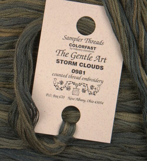 The Gentle Art, Sampler Threads - Storm Clouds, 0981