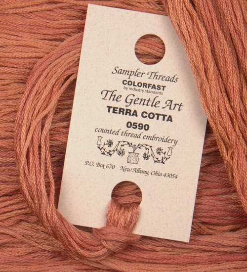 The Gentle Art, Sampler Threads - Terra Cotta, 0590