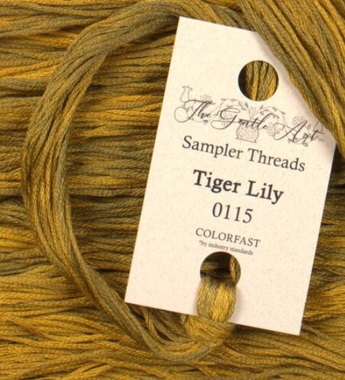 The Gentle Art, Sampler Threads - Tiger Lily, 0115