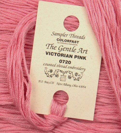 The Gentle Art, Sampler Threads - Victorian Pink, 0720