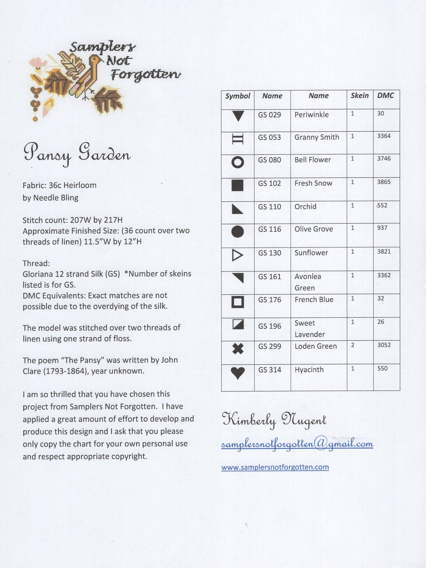 Pansy Garden Sampler