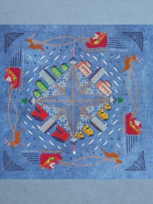 Christmas Compass Rose - #58