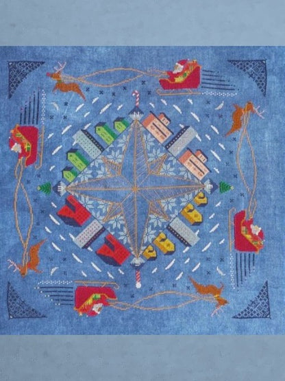 Christmas Compass Rose - #58