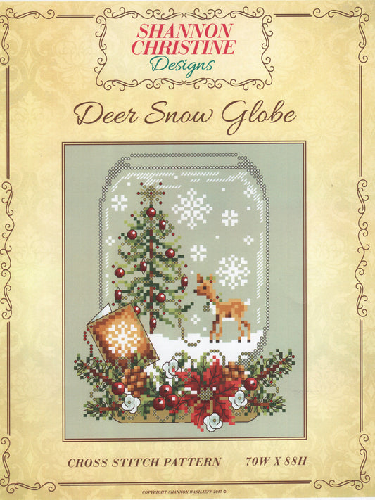 Deer Snow Globe