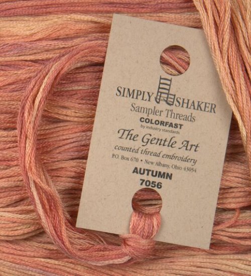 The Gentle Art, Simply Shaker Threads - Autumn, 7056