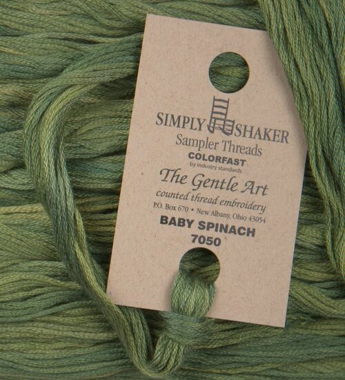 The Gentle Art, Simply Shaker Threads - Baby Spinach, 7050