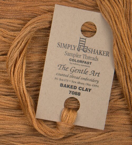 The Gentle Art, Simply Shaker Threads - Baked Clay, 7088