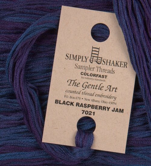 The Gentle Art, Simply Shaker Threads - Black Raspberry Jam, 7021