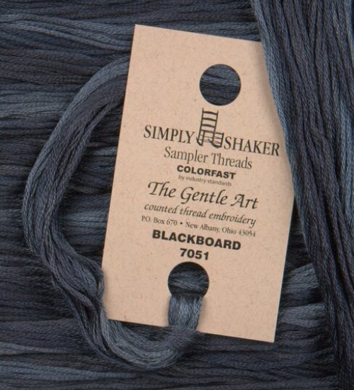 The Gentle Art, Simply Shaker Threads - Blackboard, 7051