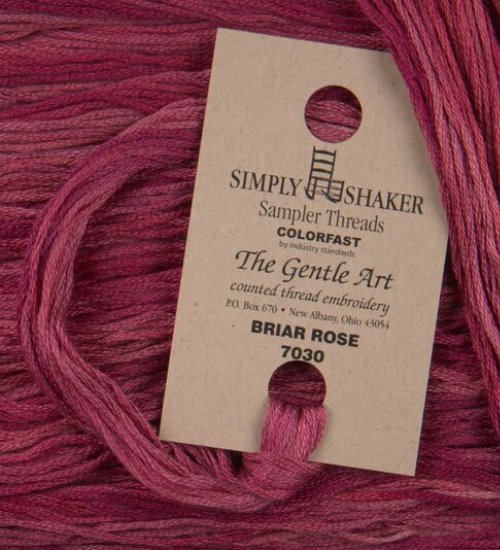 The Gentle Art, Simply Shaker Threads - Briar Rose, 7030