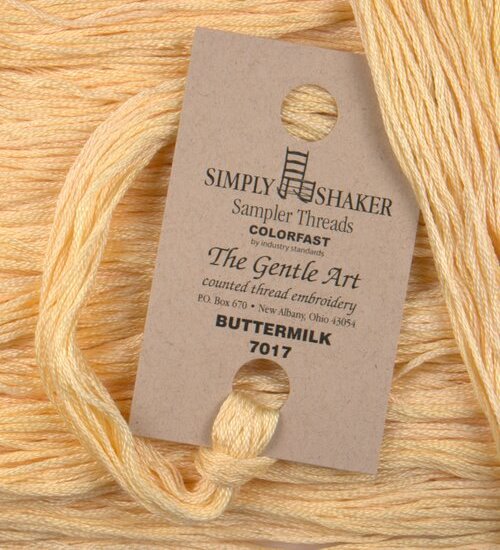 The Gentle Art, Simply Shaker Threads - Buttermilk, 7017
