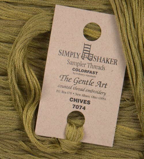 The Gentle Art, Simply Shaker Threads - Chives, 7074
