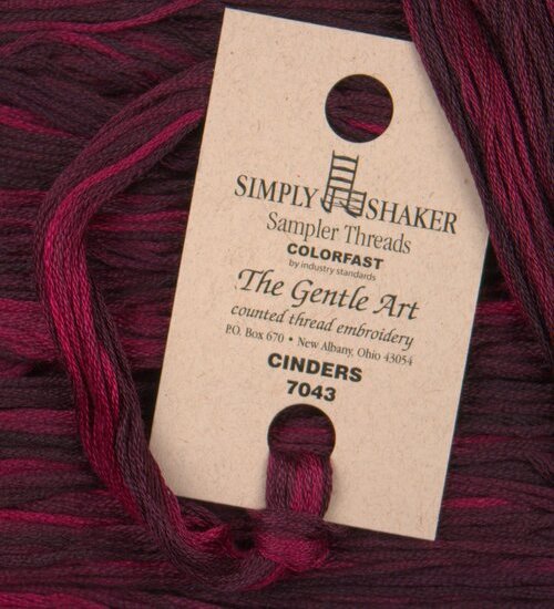 The Gentle Art, Simply Shaker Threads - Cinders, 7043