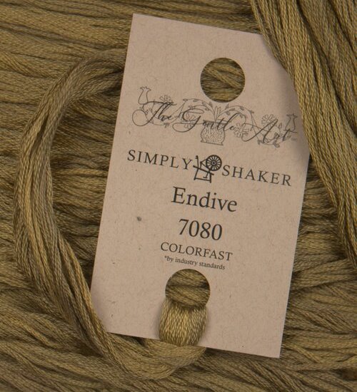The Gentle Art, Simply Shaker Threads - Endive, 7080
