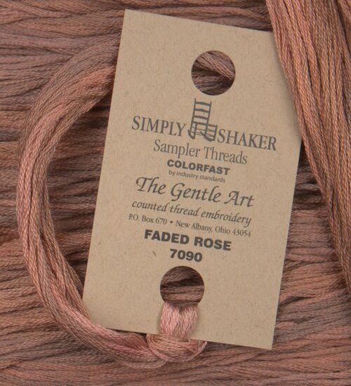 The Gentle Art, Simply Shaker Threads - Faded Rose, 7090