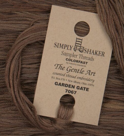 The Gentle Art, Simply Shaker Threads - Garden Gate, 7067