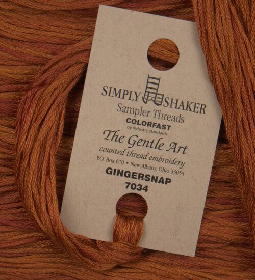 The Gentle Art, Simply Shaker Threads - Gingersnap, 7034
