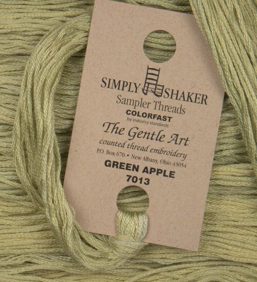 The Gentle Art, Simply Shaker Threads - Green Apple, 7013