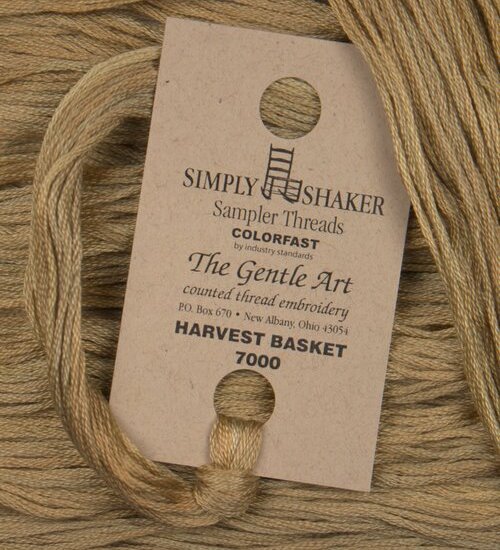 The Gentle Art, Simply Shaker Threads - Harvest Basket, 7000