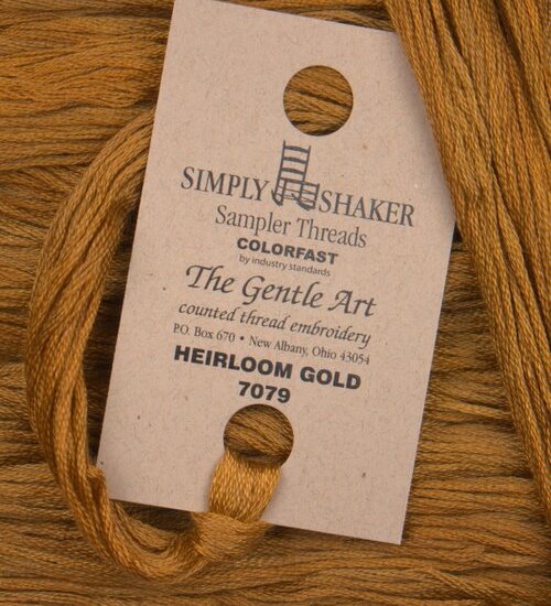 The Gentle Art, Simply Shaker Threads - Heirloom Gold, 7079