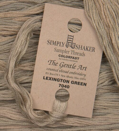The Gentle Art, Simply Shaker Threads - Lexington Green, 7040