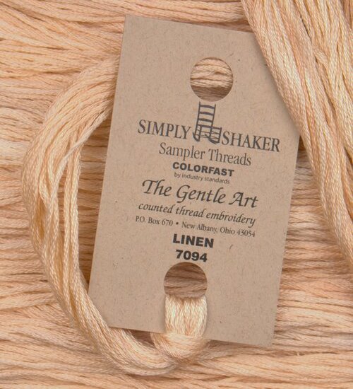 The Gentle Art, Simply Shaker Threads - Linen, 7094