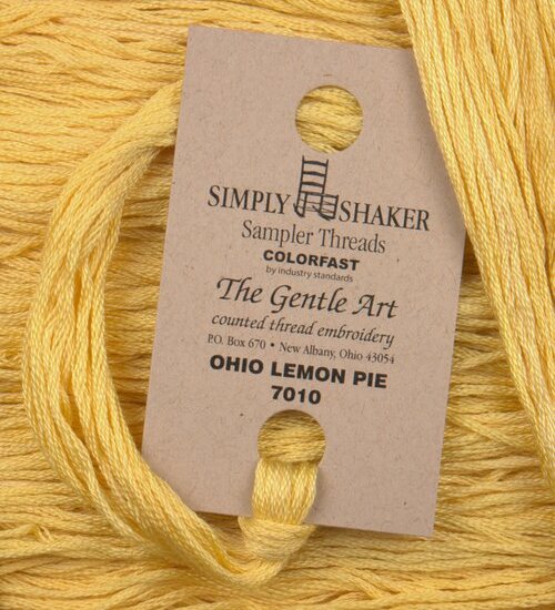 The Gentle Art, Simply Shaker Threads - Ohio Lemon Pie, 7010