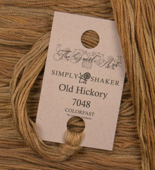 The Gentle Art, Simply Shaker Threads - Old Hickory, 7048