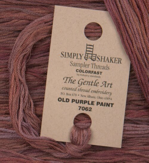 The Gentle Art, Simply Shaker Threads - Old Purple Paint, 7062