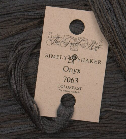 The Gentle Art, Simply Shaker Threads - Onyx, 7063