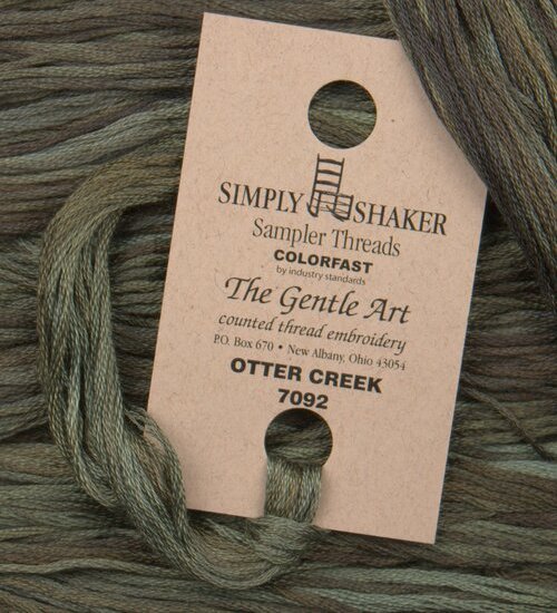 The Gentle Art, Simply Shaker Threads - Otter Creek, 7092