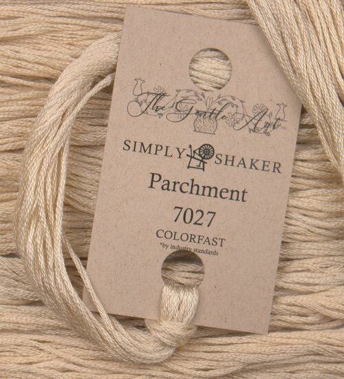 The Gentle Art, Simply Shaker Threads - Parchment, 7027